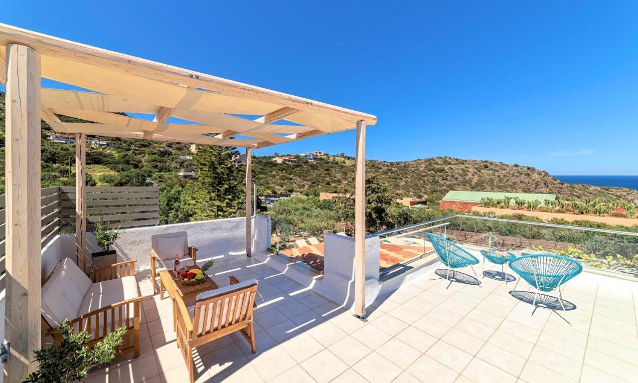 Cretan Lodge Heated Pool アイオス・ニコラオス エクステリア 写真