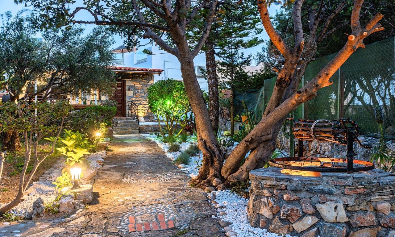 Cretan Lodge Heated Pool アイオス・ニコラオス エクステリア 写真