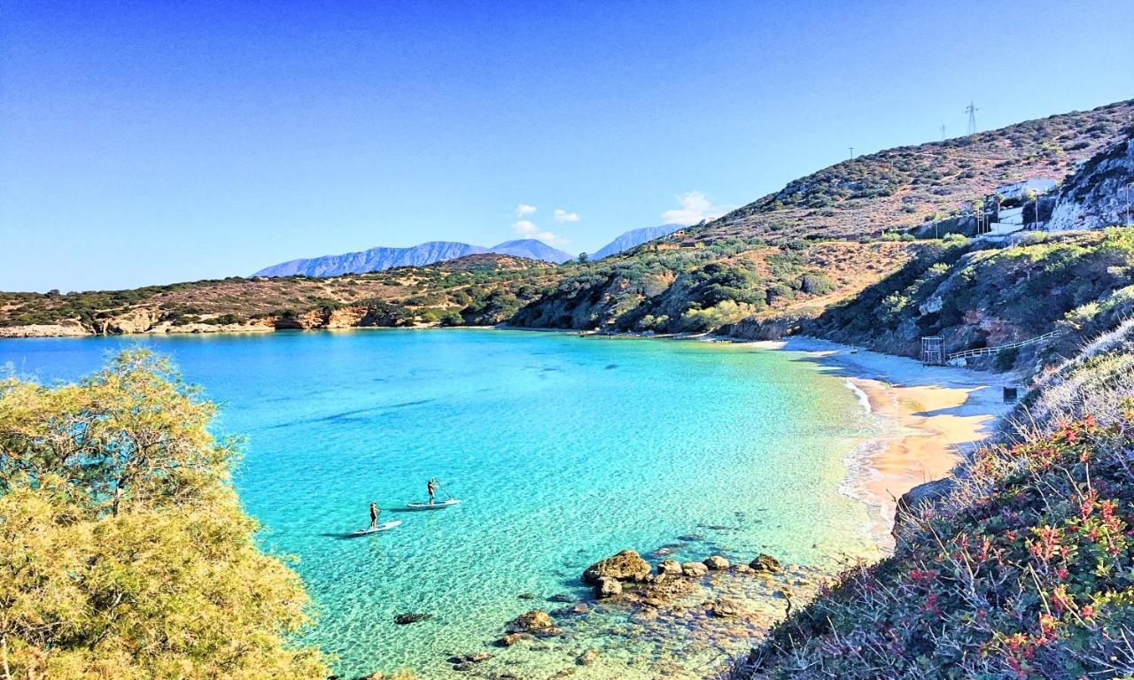 Cretan Lodge Heated Pool アイオス・ニコラオス エクステリア 写真