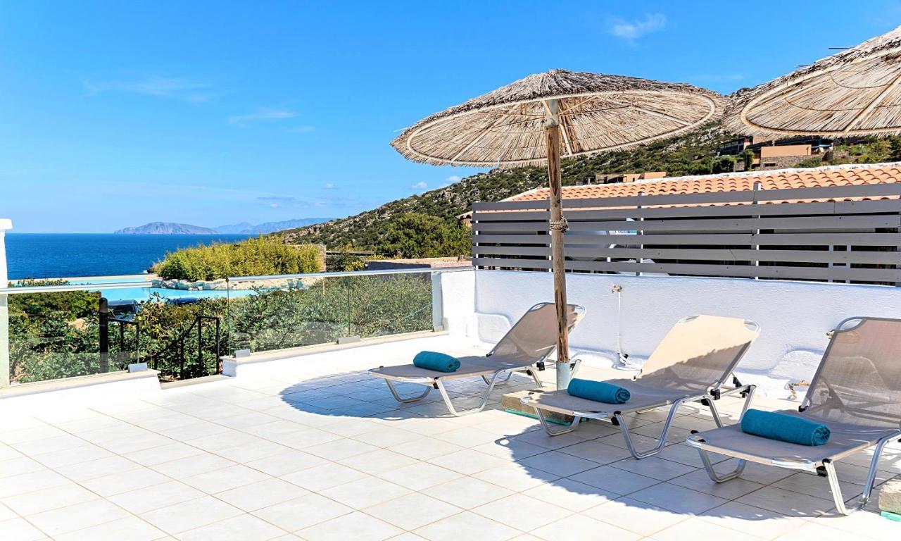 Cretan Lodge Heated Pool アイオス・ニコラオス エクステリア 写真