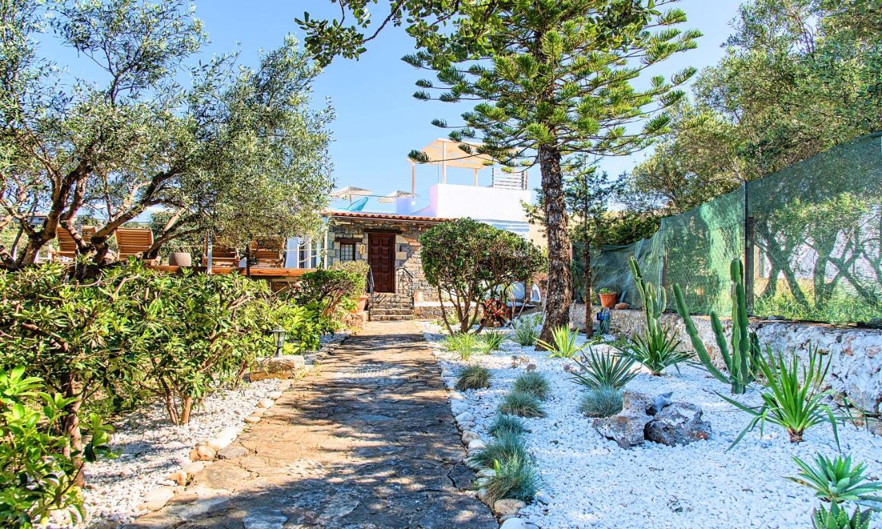 Cretan Lodge Heated Pool アイオス・ニコラオス エクステリア 写真