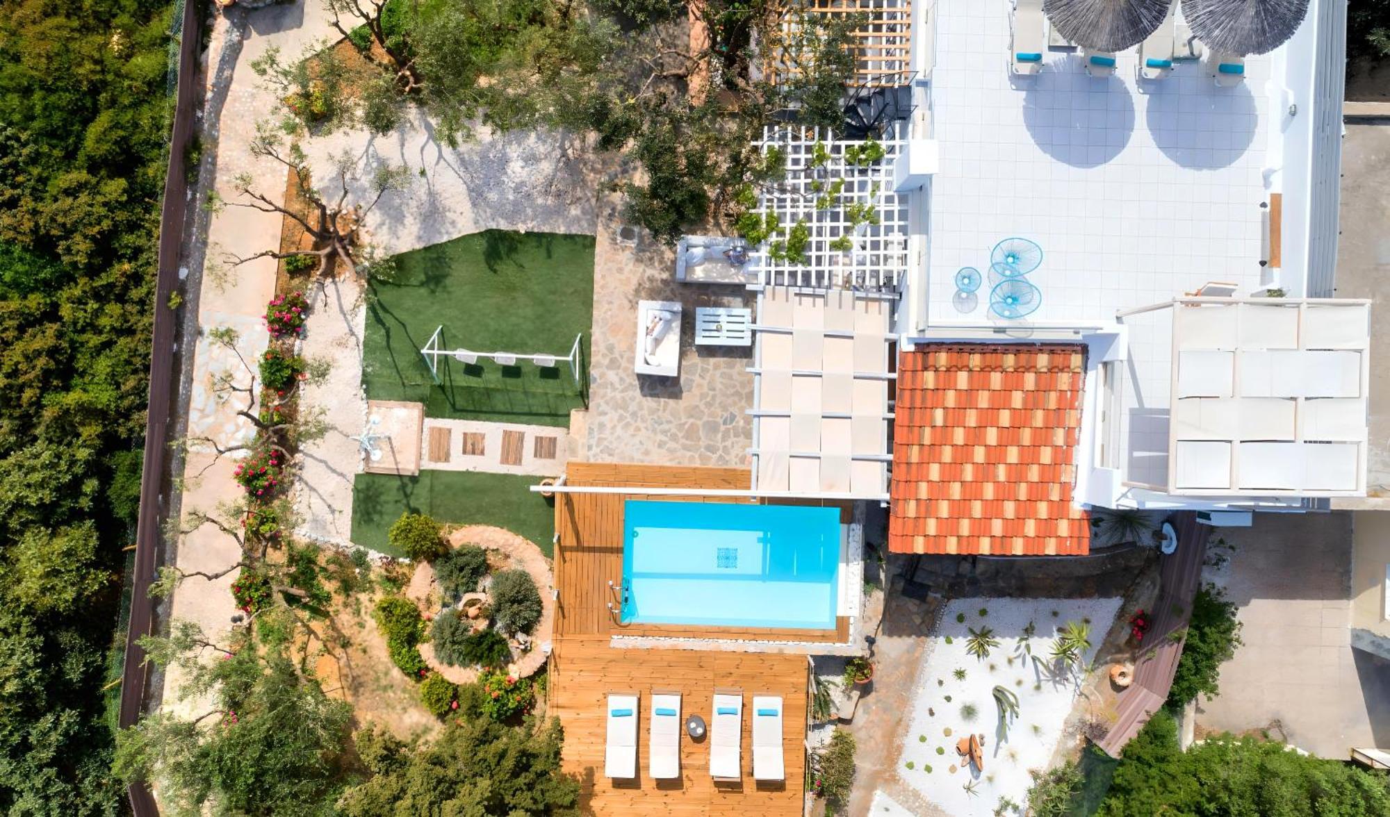 Cretan Lodge Heated Pool アイオス・ニコラオス エクステリア 写真