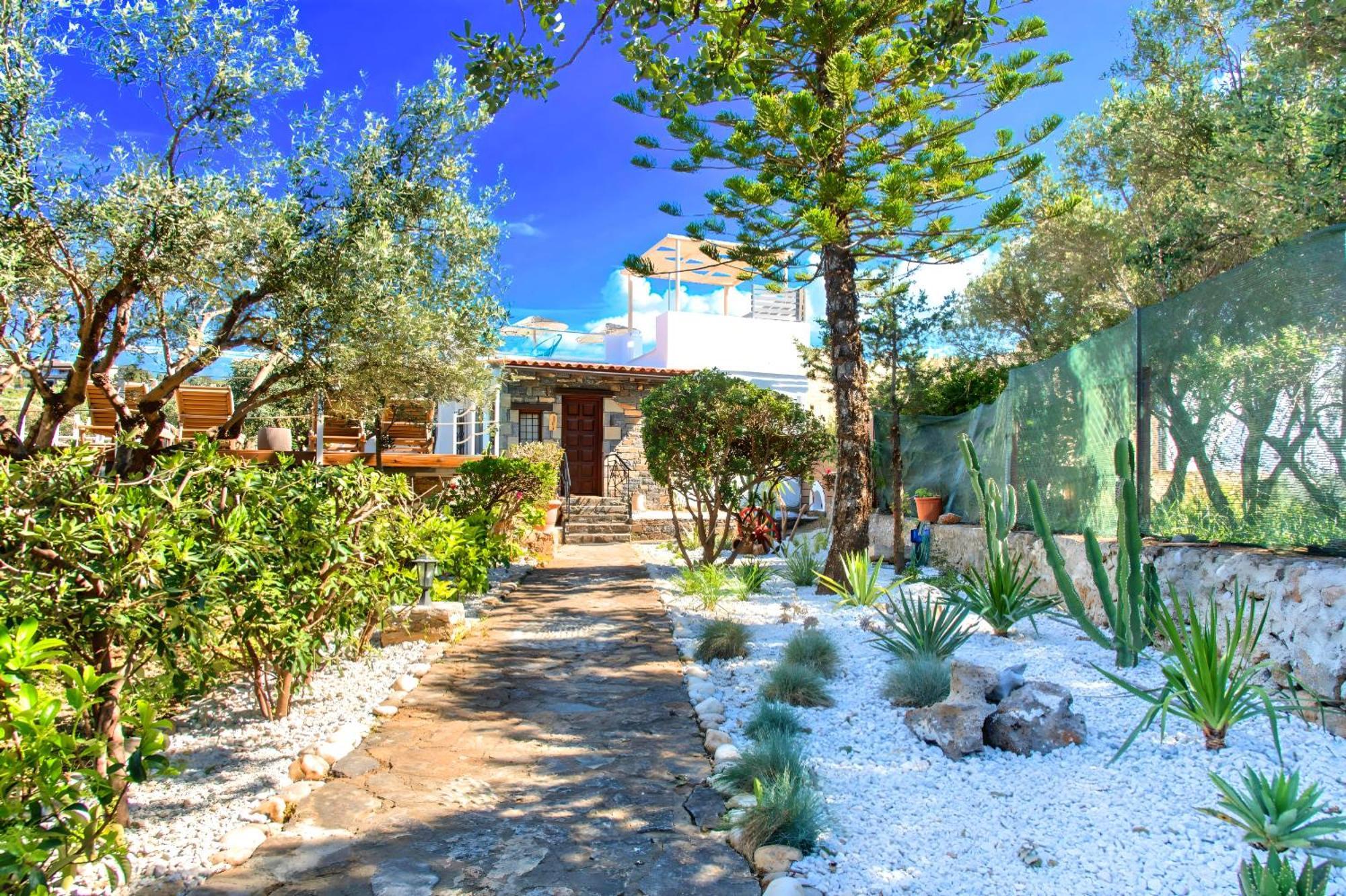Cretan Lodge Heated Pool アイオス・ニコラオス エクステリア 写真